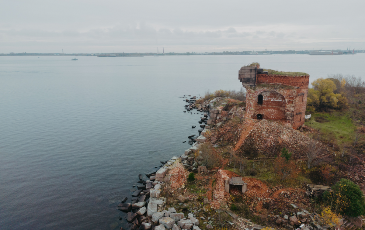 прогулка по фортам кронштадта